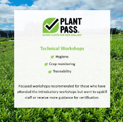Plant Pass Technical Workshops